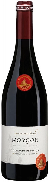 Вино Vignerons del Bel Air, "Les Clochers", Morgon AOP, 2023