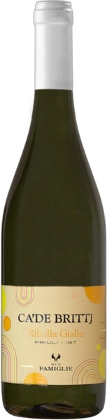 Вино Ca'De Brittj Ribolla Gialla, Friuli DOC, 2022