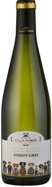 Вино Arthur Metz, Le Vin de l'Oncle Hansi Pinot Gris, Alsace AOP