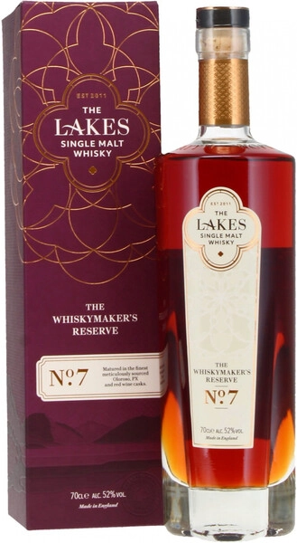 Виски The Lakes, The Whiskymaker's Reserve No.7 Single Malt, gift box, 0.7 л