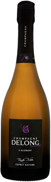 Шампанское Champagne Delong Marlene, Esprit Nature Pinot Noir, Champagne AOC