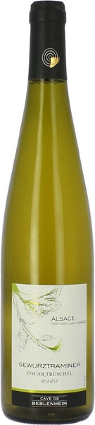 Вино Cave de Beblenheim, Oscar Truschel Gewurztraminer, Alsace AOC, 2020