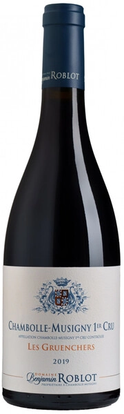 Вино Domaine Benjamin Roblot, Chambolle-Musigny 1er Cru Les Gruenchers AOC, 2019