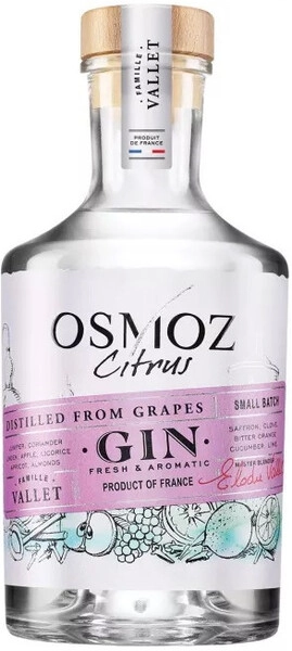Джин Chateau de Montifaud, Osmoz Citrus Gin, 0.7 л