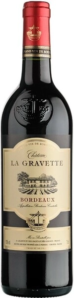 Вино Chateau La Gravette, Bordeaux AOC, 2021