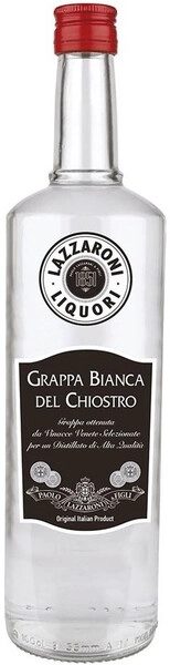 Граппа Lazzaroni, Grappa Bianca del Chiostro, 0.7 л