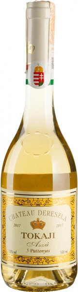 Вино Chateau Dereszla, Tokaji Aszu 5 Puttonyos, 2019, 0.5 л