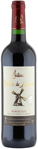 Вино Chateau Moulin de Lavergne, Bordeaux AOC, 2016