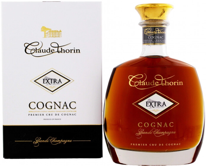 Коньяк Claude Thorin Extra, Cognac Grande Champagne AOC, gift box, 0.7 л
