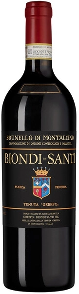 Вино Biondi Santi, Brunello di Montalcino DOCG, 2018