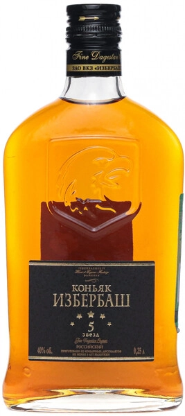 Коньяк "Избербаш" 5-летний, 250 мл