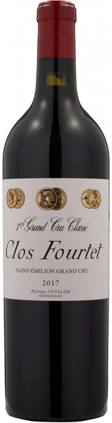 Вино Clos Fourtet, Saint-Emilion AOC 1-er Grand Cru Classe, 2017