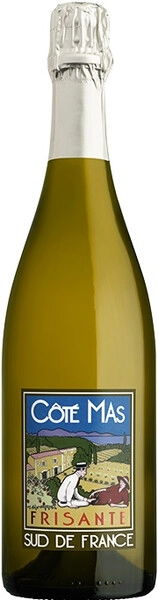 Игристое вино Cote Mas Frisante Blanc de Blancs Brut, Pays d'Oc IGP