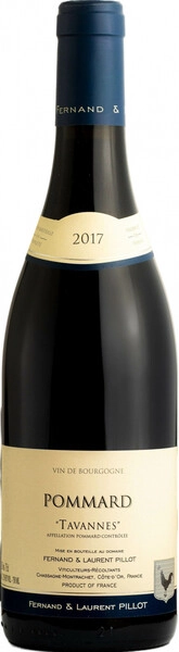 Вино Domaine Fernand & Laurent Pillot, Pommard Tavannes AOC, 2017