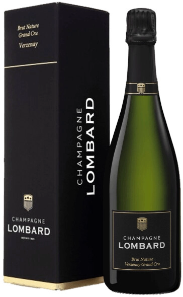 Шампанское Champagne Lombard, Brut Nature Verzenay Grand Cru, 2015, gift box