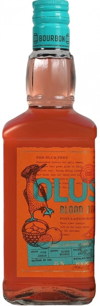 Висковый напиток Olusha Blood Orange, 0.5 л