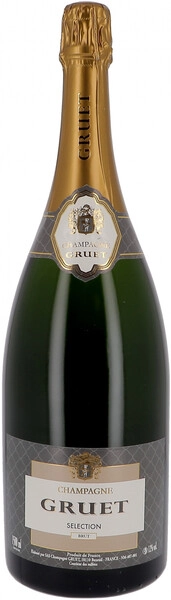 Шампанское Gruet, Selection Brut, Champagne AOC, 1.5 л