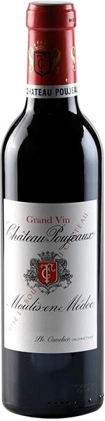 Вино Chateau Poujeaux, Moulis-en-Medoc AOC Cru Bourgeois, 2018, 375 мл