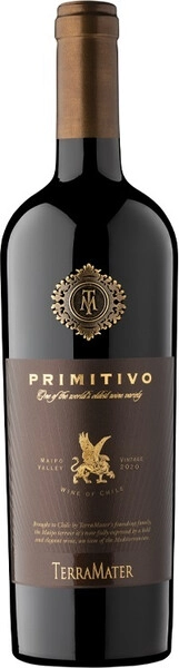 Вино TerraMater, Primitivo, 2020