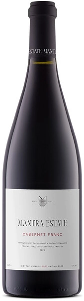 Вино Mantra Cabernet Franc, 2022
