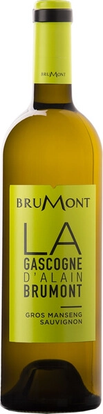 Вино La Gascogne d'Alain Brumont Gros Manseng-Sauvignon Blanc, Cotes de Gascogne IGP, 2021