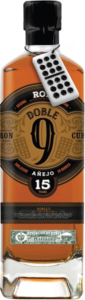 Ром Doble 9 Anejo 15 Years Old, 0.7 л