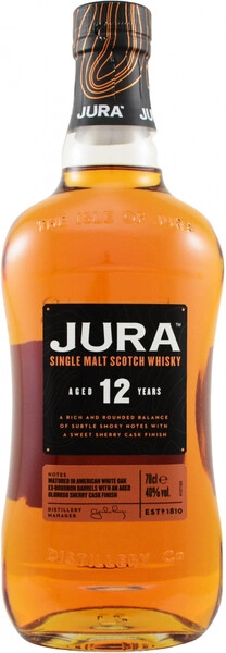Виски Jura 12 Years Old, 0.7 л
