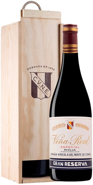 Вино Vina Real Gran Reserva Especial, 2017, wooden box, 1.5 л
