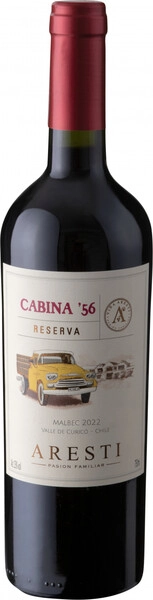 Вино Aresti, Cabina 56 Reserva Malbec, Valle de Curico, 2022