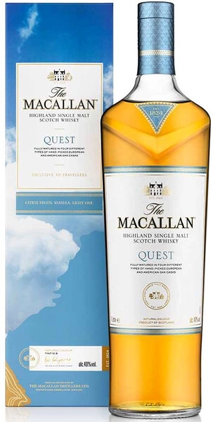Виски Macallan, Quest, gift box, 1 л