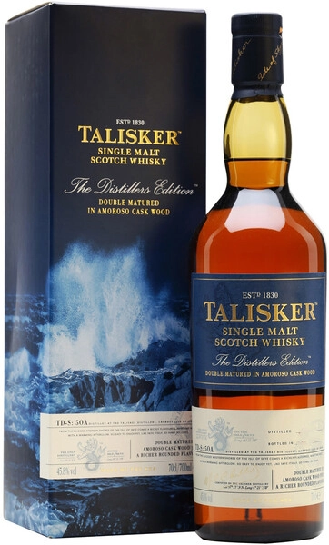 Виски Talisker Distillers Edition, gift box, 0.7 л