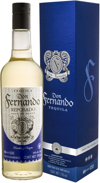 Текила Don Fernando Reposado, gift box, 0.75 л