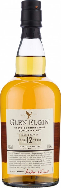 Виски "Glen Elgin" Malt 12 Years Old, 0.7 л
