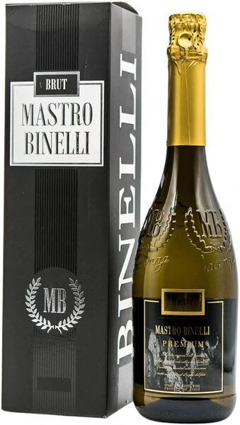 Игристое вино Mastro Binelli Premium Brut, gift box