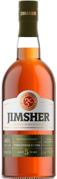Виски Jimsher Tsinandali Cask 5 Years Old, 0.7 л