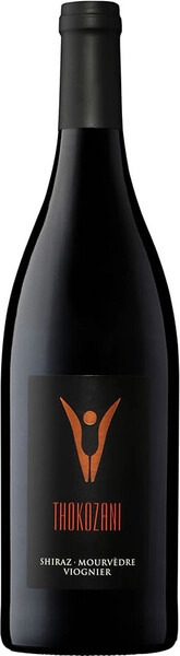 Вино Thokozani Shiraz-Mourvedre-Viognier, Wellington WO, 2020