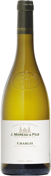 Вино J.Moreau & Fils, Chablis AOC, 2016
