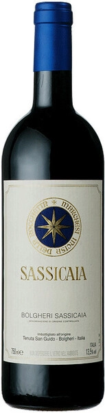 Вино Sassicaia, Bolgheri Sassicaia DOC, 2021