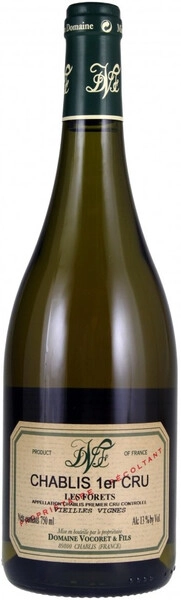 Вино Domaine Vocoret & Fils, Chablis 1er Cru Les Forets Vieilles Vignes AOC, 2023