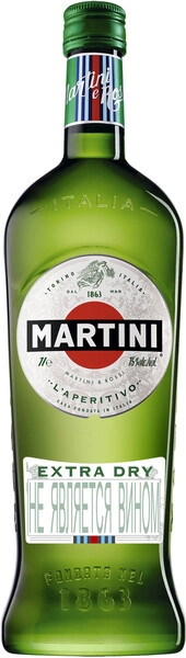Винный напиток Martini Extra Dry, 1 л