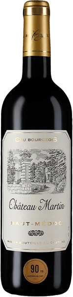 Вино Chateau Martin, Haut-Medoc AOC Cru Bourgeois, 2018