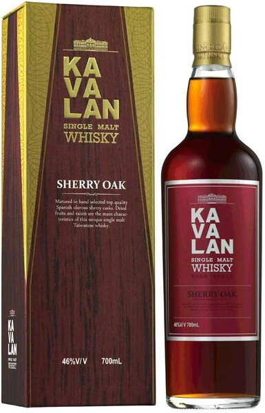 Виски Kavalan, Sherry Oak, gift box, 0.7 л