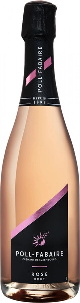 Игристое вино Poll-Fabaire Cremant de Luxembourg Brut Rose, Luxembourgeoise АОC, 2022