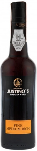 Вино Justino's Madeira Wines, Fine Medium Rich, Madeira DOP, 375 мл