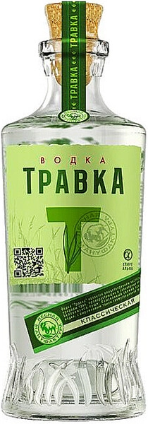 Водка Травка Классическая, 0.5 л