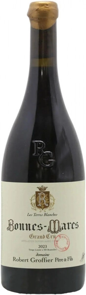 Вино Domaine Robert Groffier Pere & Fils, Bonnes-Mares Grand Cru "Les Terres Blanches" AOC, 2023