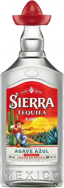 Текила "Sierra" Blanco, 1 л