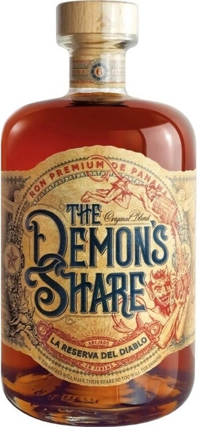 Ром The Demon's Share 6 Years Old, 0.7 л