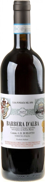 Вино G.B. Burlotto, Barbera d'Alba DOC, 2022