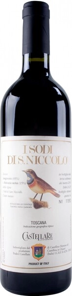 Вино Castellare di Castellina, I Sodi di San Niccolo, Toscana IGT, 2004